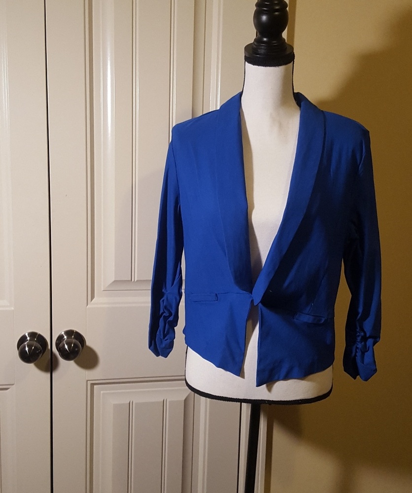 Blue blazer